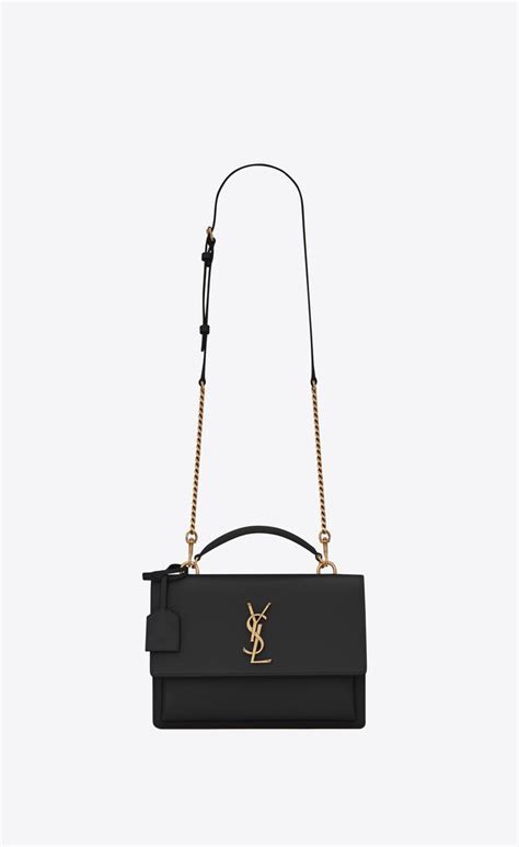 ysl sunset handle|SUNSET medium IN SMOOTH LEATHER .